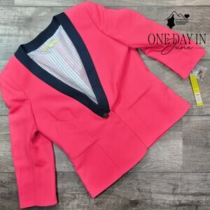 Gianni Bini One Button Blazer Size 6